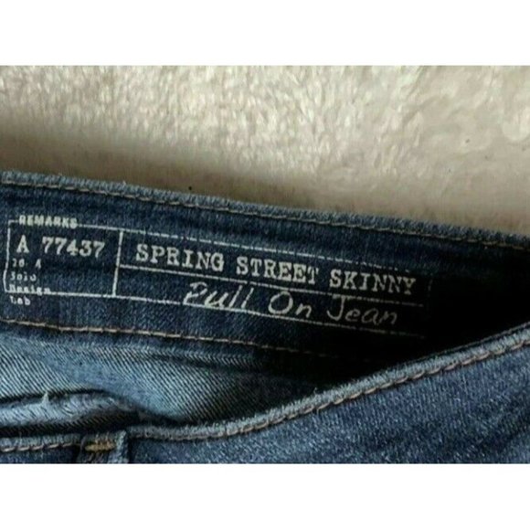Sold Womens Jeans Size Large Pull On Jeans Spring Steet Skinny Stretch M… - Picture 5 of 6